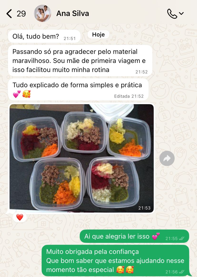 Depoimento Ana Silva - Material maravilhoso, facilitou muito minha rotina
